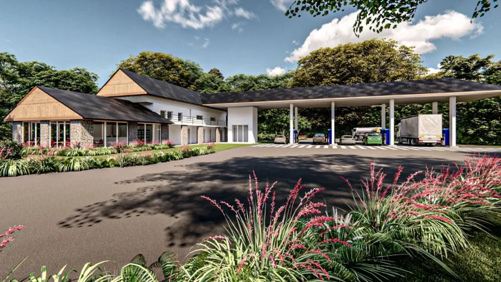 Biancucci: “Así es la Estación de Servicio proyectada sobre la Circunvalación para descentralización del tráfico de camiones”