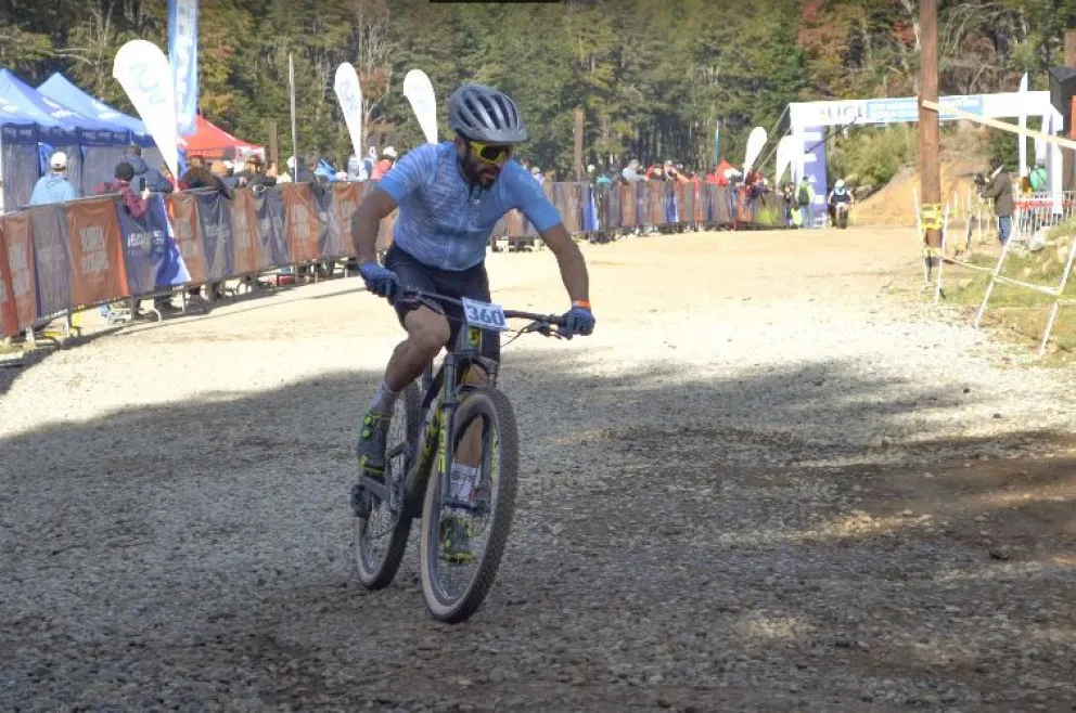 Di Lorenzo se presentó en la primera fecha del Abierto Argentino de MTB pensando en el mundial