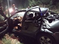Grave accidente en Las Balsas: Atropelló a una persona y volcó 