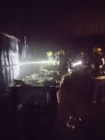 Dos personas resultaron heridas en un incendio en Puerto Manzano